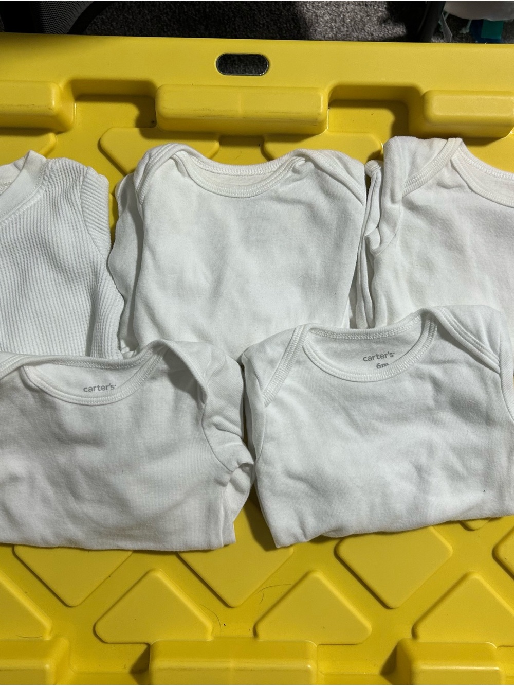 Carter's White Infant Onesie Set - Pack of 5